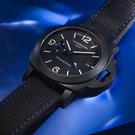 panerai gmt blue|luminor panerai gmt price.